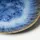 gipfelstück Dessertteller Wilde Schlucht 22 cm blau 4er Set