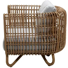 Cane-Line Gartensessel Nest 90 x 74 81 cm Polyrattan Beige