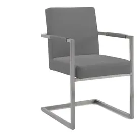 Niehoff Ned Schwingstuhl 65,5 x 55 x 87 cm silber/charcoal