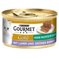 GOURMET Gold Feine Pastete 12x85g Lamm & grüne Bohnen