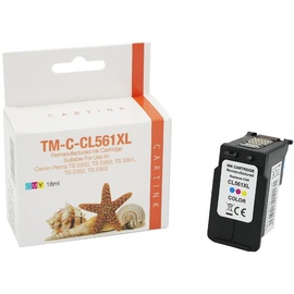 TonerPartner Canon CL-561XL / 3730 C 001 Tintenpatrone XXL color kompatibel