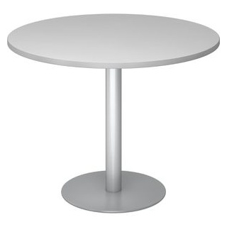 Hammerbacher Bistrotisch lichtgrau 100,0 x 100,0 x 74,0 cm