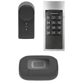 Homematic IP Smart Home Set Zutritt, Access Point 2 anthrazit, Keypad, Türschlossantrieb in anthrazit
