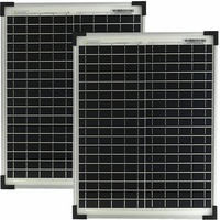 Solar Set 40 Watt poly 2x 20 Watt Solarmodul poly Photovoltaik Solarpanel