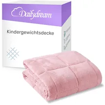 DAILYDREAM Gewichtsdecke für Kinder aus flauschigem Fleece