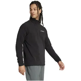 adidas Multi Essentials 1/2 Zip Fleeceoberteil Schwarz S