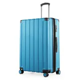 HAUPTSTADTKOFFER Q-Damm 4-Rollen 78 cm / 133 l cyanblau