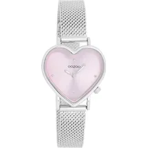 Oozoo silber Metall Timepieces Damen Analog-Quarzuhr UOC11414 - Silber