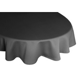 Wirth Tischdecke »Neufahrn«, oval, schwarz