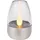 AMBIA GARDEN Solarleuchte Kunststoff D/H ca. 6,10x8,80 10er Set grau
