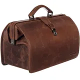 GREENLAND Nature Henkeltasche Montana Doc-Bag Brown