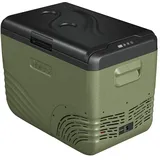 Yolco NX40 Green Kompressor-Kühlbox, App Steuerung per Bluetooth, 12/24 V und 230 V, mit USB Anschluss für Auto, LKW, Boot, 37 Liter