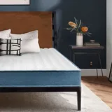 Wowttrelax - Memory Foam Matratze, 7-Zonen Federkernmatratze Memory Foam 90x200 fur kleines bett, Höhe 20.5 cm, Himmelblau