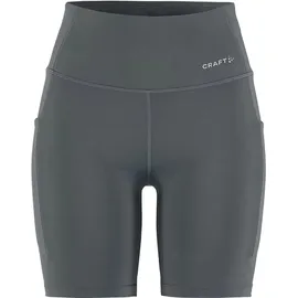 Craft Damen Essence Short Tights 3 grau