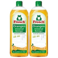 FROSCH 2x Frosch Orangen Universal Reiniger 750 ml Allzweckreiniger