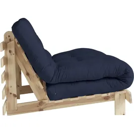 Karup Roots Schlafsofa Baumwolle 2-Sitzer Blau