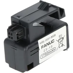 Original Fanuc Speicherbatterie 3V passend für A98L-0031-0028, alte Version, bitte unbedingt Anschluss beachten