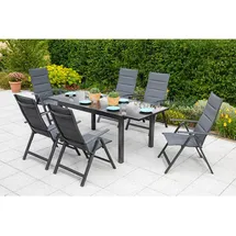 Merxx Ausziehtisch 200 x 90 x 75 cm braun