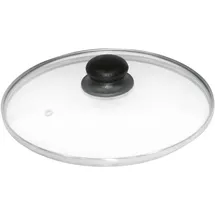 Testrut Axentia Glasdeckel, mit Edelstahlrand, 20 cm