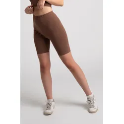 Body Biker Short Fitness - Damen - Mocha braun L