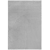 MERINOS Maschinenwebteppich STUDIO, Grau - 200 x 290 cm