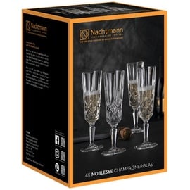 Nachtmann Noblesse Champagnerglas-Set, 4-tlg. (104248)