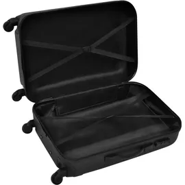 vidaXL Koffer-Set 3-tlg. schwarz
