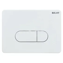 Belvit Dusch-WC Komplettset mit WC-Sitz Weiß