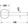 Duravit Starck T Papierrollenhalter 0099374600