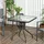 modfu Gartentisch 76 x 76 x 72 cm Schwarz