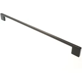 Livingpoint24 Möbelgriff Möbelgriffe BA 128 - 320mm, Küchengriffe Anthrazit matt, Türgriffe (1-St., 12) 0,8 cm x 35,4 cm x 2,8 cm
