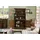 Massivmoebel24 Buffet Mango 110 x 55 x 190 cm Dunkelbraun Geölt