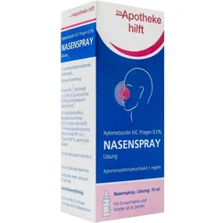 Xylometazolin Ivc Pragen 0.1% Nasenspray Lösung 10 ml