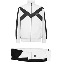 PLEIN SPORT Herren Sportanzug TIGER, Wei?, M