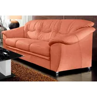 3-Sitzer SIT & MORE "Savona, B: 198 cm", orange (terrakotta), B:198cm H:90cm T:90cm, PRIMABELLE-Microfaser (100% Polyester);SOFTLUX/Struktur (Korpus in Kunstleder, Sitz und Rücken in Strukturstoff aus 75% Polyester und 25% Viskose);Kunstleder SOFTLUX;NaturLEDER (echtes Rindsleder), Korpus in Kunstleder SOFTLUX, Sofas, mit Federkern