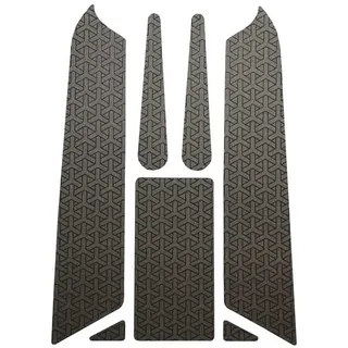 Fahrer Berlin Unisex – Erwachsene Reflektoren & Leuchtclipse-2085900070 Reflektierendes Aufkleberset, Grau, One Size