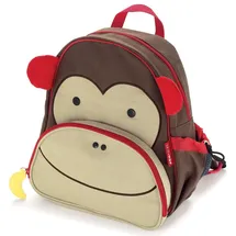 Toynamics Skip Hop 5210203 - Zoo Kleinkind Rucksack, mit Namensschild, mehrfarbig, Affe