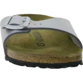 Birkenstock Madrid Birko-Flor schmal silber 39