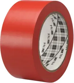 3M PVC-Klebeband RED