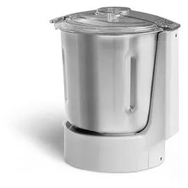 Springlane Edelstahlmixbehälter für Hochleistungsmixer Hanno, Weiß
