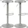 CLP Barhocker Williston 2er Set höhenverstellbar drehbar Silber