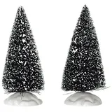Lemax Christmas Village 10,2 cm eingezogen Bäume Set von 2
