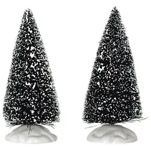 Lemax Christmas Village 10,2 cm eingezogen Bäume Set von 2