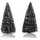 Lemax Christmas Village 10,2 cm eingezogen Bäume Set von 2