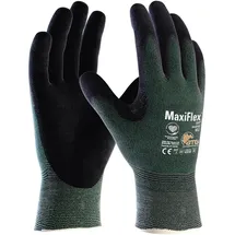 Atg MaxiFlex Schnittschutzhandschuh Cut 2490-8 gn/sw Gr.08