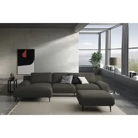 Designwerk Eckcouch Polyester 2-Sitzer Grün