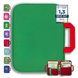GRINSEZWERGE Tasche für TipToi in Grün I Aufbewahrung für TipToi Stift, Bücher & Zubehör I Kinder Tablet Tasche I Tragetasche für Edurino Figuren