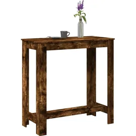 vidaXL Bartisch 102 x 50 x 103,5 cm Braun