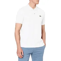 Lacoste Herren Logo-Polo-Shirt, Weiß XL - Weiß