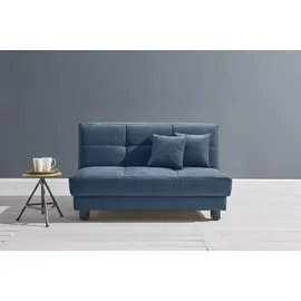Ell + Ell Schlafsofa Tilda 2-Sitzer Polyester Blau